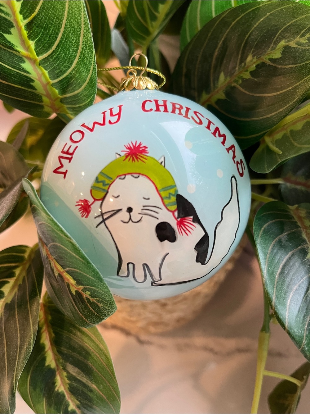 🐱 Pier 1 Kitty 2019 Holiday Ornament